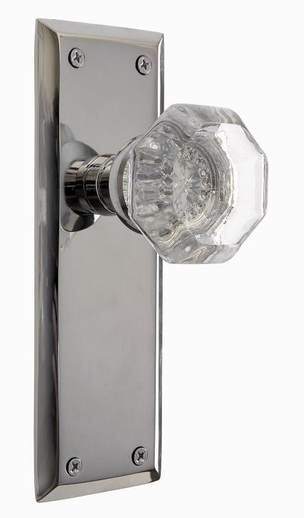 Nostalgic New York Plate w/Waldorf Dummy Knob