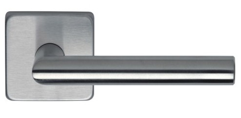 Omnia 12S Stainless Steel Leverset Square Passage