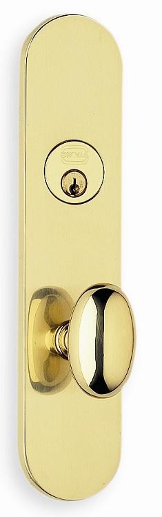 Omnia 3432AC Mortise Lockset w/Oval Knob