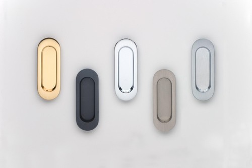 Omnia Oval Flush Pull 4" - 652