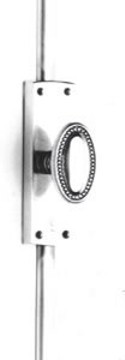 Omnia Cremone Bolt Set - 723/CR
