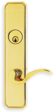 Omnia D11568AC Deadbolt Lockset w/Lever