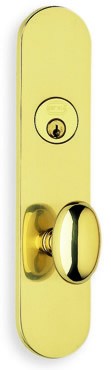 Omnia D3432AC Deadbolt Lockset w/Oval Knob