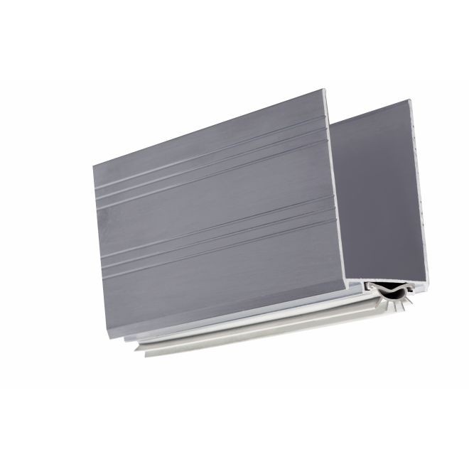 Pemko 221AV 96" Door Shoe with Vinyl Mill Aluminum