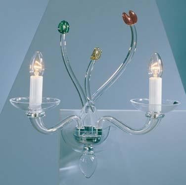 Preciosa Oasis Collection 2 Light Wall Sconce