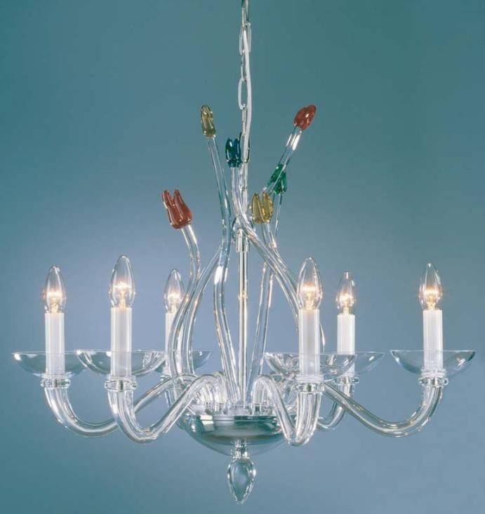 Preciosa Oasis Collection 6 Light Chandelier