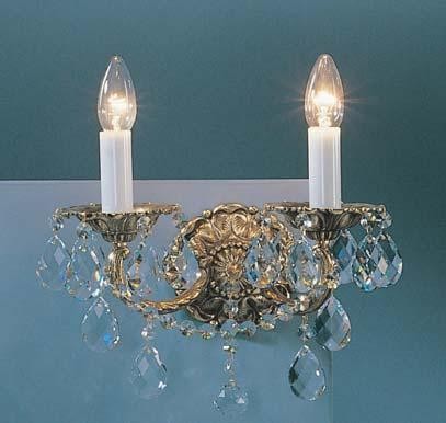 Preciosa Carcassone II 2 Light Wall Sconce