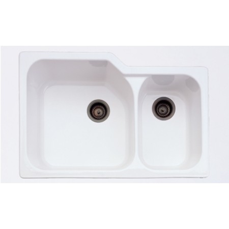 Rohl 6337 Allia 33" Fireclay Kitchen Sink