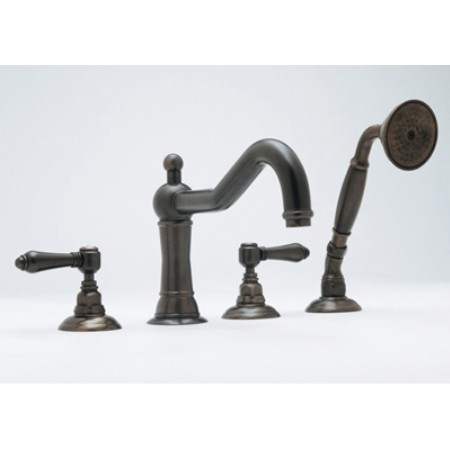 Rohl A1404 Country 4-Hole Deck Mount Tub Filler