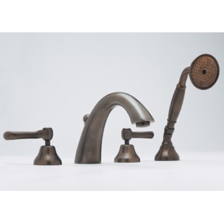 Rohl A1704LM Country 4-Hole C-Spout Tub Filler