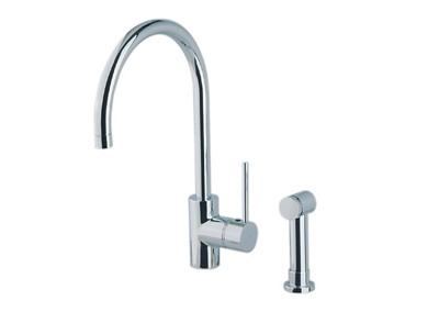 Rohl LS457L High Spout Kitchen Faucet w/Handspray