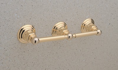 Rohl Country Double Spring-Loaded Tissue Holder