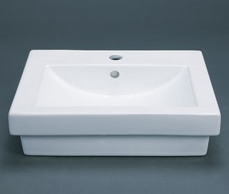 RonBow 21" Rectangle Ceramic Vessel w/ overflow - CB3013