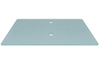 RonBow 61 x 22" Glass Double Counter Top