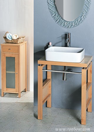 RonBow Rhea-3 Wood Counter & Stands