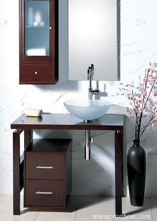 RonBow Nadene-1 Wood Counter and stand
