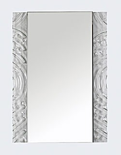 RonBow mirror with art glass border