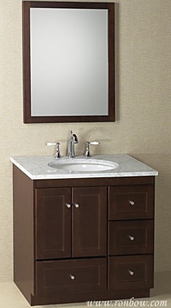 RonBow Shaker 31" Cabinet w/4 drawers & 2 doors