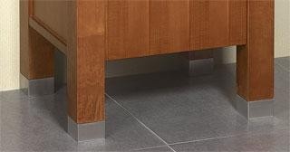 Ronbow Contempo Metal Feet for Vanity - MF002