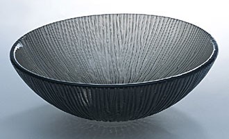 RonBow 16 1/2" Transparent French Purple Gray Art
