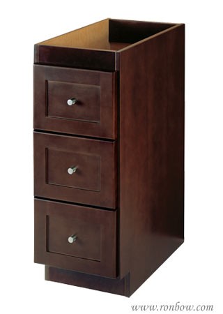 RonBow Shaker 12" Drawer bank in 3 finishes
