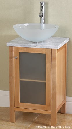 RonBow Cami CC1006 Maple cabinet w/ frosted door