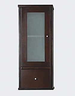 RonBow Wall Mount Cabinet w/ Frosted Glass Door - VG1006