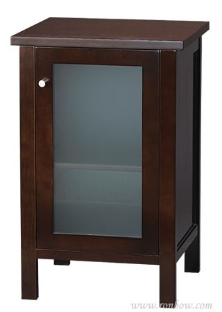 RonBow side cabinet with glass door and shelf