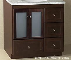 RonBow Shaker 30" Cabinet in 3 side drawers