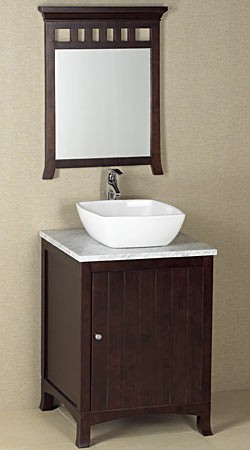 RonBow Hampton Wood cabinet w/wood door
