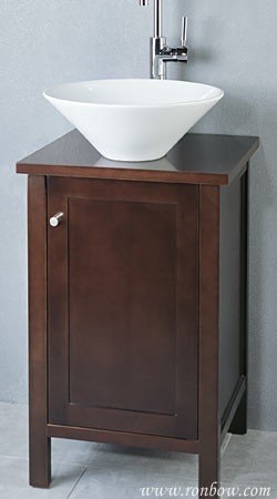 RonBow Mica CC1005 Dark cherry wood cabinet