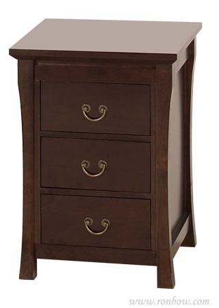 RonBow side cabinet with 3 drawers in 2 finishes