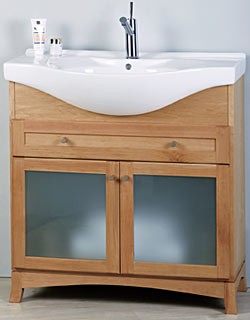 RonBow Francesca 31" cabinet w/frost glass door