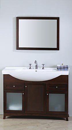 RonBow Adara 45" cabinet w/frost glass doors