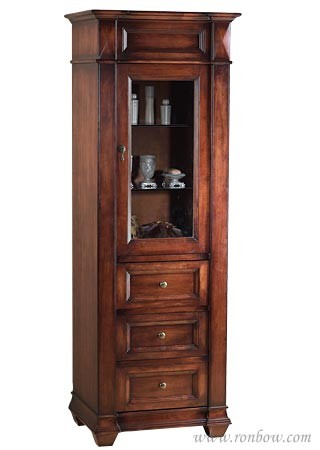 RonBow Torino 26" Wide wood curio cabinet