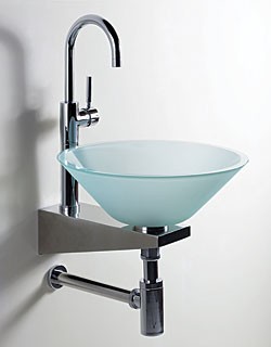 RonBow Viola-1 SS Bracket w/Single Faucet Hole