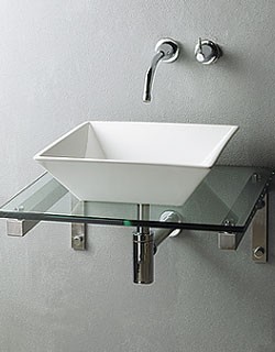 RonBow Athena-3 22"Glass counter brushed bracket