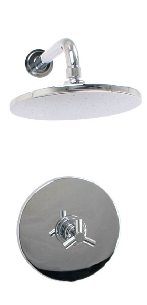 West Brass Azure Pressure Balance Shower Set