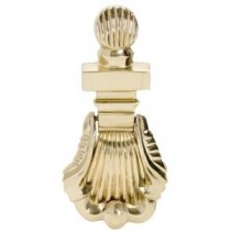 Brass Accents Shell Knocker 7 5/8" A04-K5140