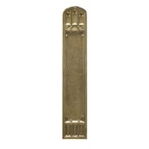 Brass Accents Oxford Push Plate 18" - A04-P5840