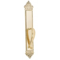 Brass Accents L'Enfant Pull with Plate A04-P6601