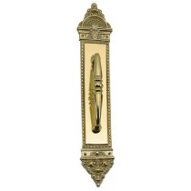 Brass Accents L'Enfant Pull with Plate A04-P8600