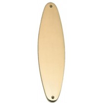 Brass Accents Oval Traditional Push Plate A07-P8390