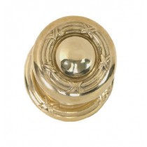 Brass Accents Ribbon & Reed Lockset D05-K725