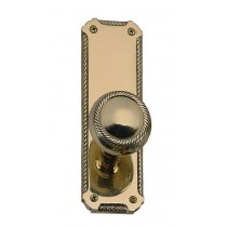 Brass Accents Quartermain 2-1/4" x 7" Plate Lockset D06-K538