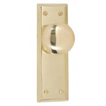 Brass Accents Quaker Lockset D07-K539
