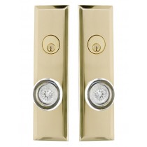 Brass Accents Quaker Handleset D07-K540