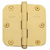 Baldwin 4" 5/8" Radius Corner Hinge - 1140-1