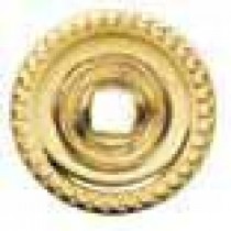 Baldwin Beaded Knob Backplate - 4901