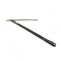 Glynn-Johnson 105S-SPBLK Heavy Duty Size 5 Surface Concealed Overhead Stop - Black